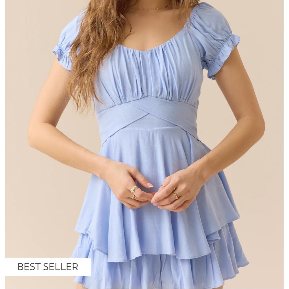Alter’D State Haisley Double Layered Romper